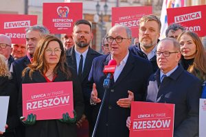 Nowa Lewica w Rzeszowie. Czarzasty do elektoratu PiS: was szanujemy, partii nie lubimy