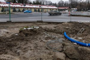 Trwa przebudowa skrzyżowania przy McDonald’s. Kiedy finał robót?