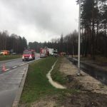 Tragedia na DK 9! Zderzenie volkswagena z renault. Utrudnienia w ruchu