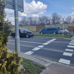 Wypadek na osiedlu Pobitno w Rzeszowie. Zderzenie trzech samochodów