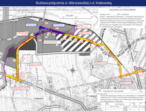 PoÅÄczenie ulicy Warszawskiej z KrakowskÄ. Jest porozumienie z marszaÅkiem