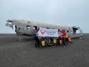 "Islandia Rowerem". Charytatywna inicjatywa rzeszowskiego policjanta