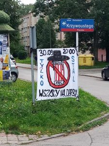 Antysemickie "zaproszenie" na derby Rzeszowa. Bezkarni kibole Stali