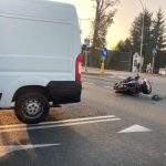 Poranny wypadek w Rzeszowie. Motocyklista zderzyÅ siÄ z citroenem