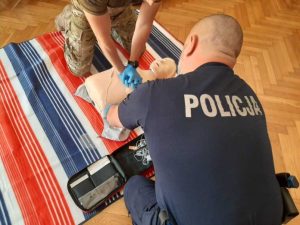 Szkolenia pierwszej pomocy dla podkarpackich policjantów