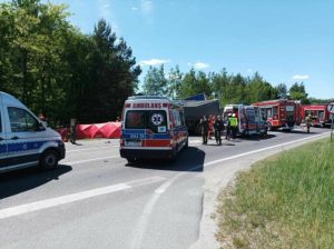 Tragedia na DK 9 z udziałem żołnierzy! Dwie osoby nie żyją!