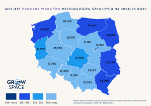 W podkarpackich szkołach wciąż brakuje psychologów