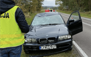 Znowu tragiczny wypadek z udziałem rowerzysty. Zginął po zderzeniu z bmw