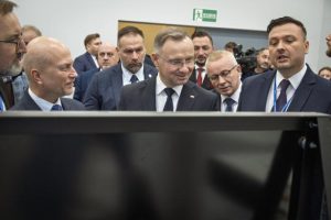 Prezydent Duda odwiedził Politechnikę Rzeszowską. Rozmawiał o rozwoju gospodarki wodorowej