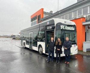 Rzeszowskie MKP testuje nowy hiszpański autobus elektryczny