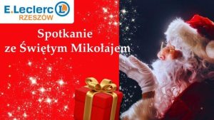 Spotkanie ze Świętym Mikołajem w E.Leclerc Rzeszów