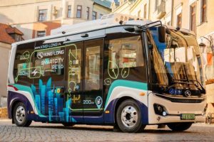 MPK przetestuje nowy "autobusik". King Long będzie jeździć po centrum [ZDJĘCIA]