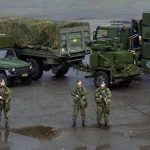 Pociski rakietowe NASAMS - transport ruszył na lotnisko w Jasionce. Dotrą z opóźnieniem
