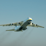 Antonov An-124 wystartował przed południem z Jasionki bez kodu wywoławczego i podania destynacji lotu