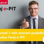 Popularność e-PIT - już ponad milion rozliczeń online