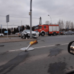 Poważny wypadek na drodze wylotowej z Rzeszowa w kierunku na Łańcut. Korki i objazdy