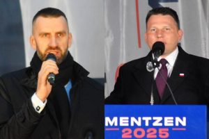 Grał w Asseco Resovii, teraz popiera Mentzena. W tle afera wokół spotu wyborczego [WIDEO]