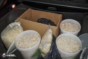Potężne uderzenie w pseudokibiców z Rzeszowa. CBŚP zatrzymało ponad 100 kg narkotyków