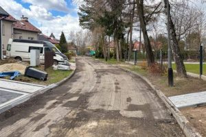 Remont ul. Goździkowej w Rzeszowie. Stan nawierzchni był w tym miejscu tragiczny