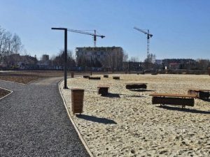 Ścieżka rowerowa obok plaży miejskiej zamknięta. Powód?