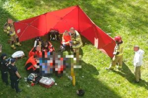 Tragedia na Podwisłoczu w Rzeszowie. Kobieta zginęła po upadku z siódmego piętra