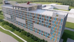 Rzeszowski szpital buduje lądowisko za 74 mln zł. Helikoptery wylądują na dachu parkingu
