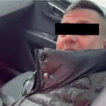 Zatrzymanie obywatelskie pijanego kierowcy w Rzeszowie. Skończył jazdę na słupku, miał przy sobie pistolet