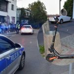 11-latek na hulajnodze elektrycznej potrącony przez samochód. Chłopiec nie powinien nią jechać [ZDJĘCIA]
