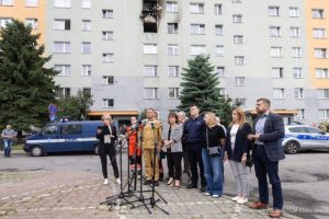 Budynek częściowo wyłączony z użytku. Jedna osoba nie żyje, 250 ewakuowanych [ZDJĘCIA]