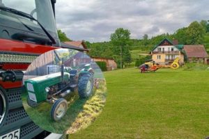 Dramat na Podkarpaciu. 82-latek przejechany przez własny ciągnik [ZDJĘCIA]