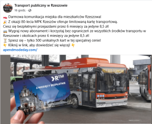 Fałszywy profil w sieci. Oszuści podszywali się pod MPK Rzeszów