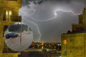 Ostrzeżenie burzowe drugiego stopnia dla całego Podkarpacia. Niebezpieczeństwo lokalnych podtopień