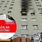 Ostrzeżenie po pożarze w Rzeszowie. Fałszywe zbiórki zalewają internet