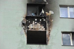 Pomoc dla mieszkańców po pożarze bloku w Rzeszowie. Będą wypłacane zasiłki