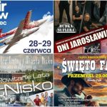Weekendowe imprezy na Podkarpaciu. Pokazy lotnicze i koncerty gwiazd polskiej muzyki [PROGRAM]