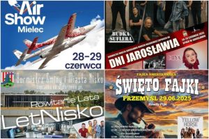 Weekendowe imprezy na Podkarpaciu. Pokazy lotnicze i koncerty gwiazd polskiej muzyki [PROGRAM]
