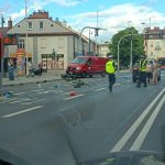 Wypadek z udziałem motocyklisty w Rzeszowie [Z OSTATNIEJ CHWILI]