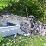 Groźny wypadek na krajowej 19. Kierowca w szpitalu w ciężkim stanie