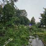 Podkarpacie po burzy: dachy zerwane, drogi zablokowane, ponad 400 interwencji