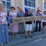 Podkarpacki KOD protestował w Rzeszowie. "Chcemy wiedzieć jaki był wynik wyborów prezydenckich"