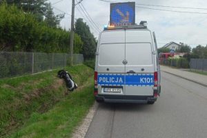 Śmiertelny wypadek w Bratkowicach. Nie żyje 60-letni motocyklista