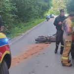 Tragiczny wypadek z udziałem motocyklisty i seniora. Nie żyje 21-letni kierowca
