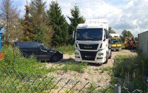 Zaskakująca kradzież na Podkarpaciu. 18 ton mięsa wywiezione na ciężarówce [ZDJĘCIA]