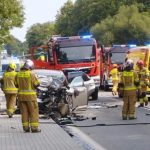 Poważny wypadek na DK19. Cztery osoby ranne, w tym dwoje dzieci. Lądował śmigłowiec LPR [ZDJĘCIA, WIDEO]