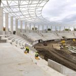 Budowa PCLA w Rzeszowie na półmetku. Nowa sportowa arena nabiera kształtu [ZDJĘCIA]