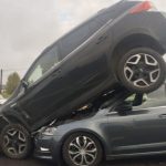 Groźna kolizja na DK94 w Krasnem. Prawy pas w stronę Rzeszowa zablokowany [ZDJĘCIA]