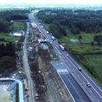 Lot nad budową S19 na Podkarpaciu. Trwa budowa odcinków pod Rzeszowem [WIDEO]