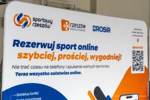 Nowy system w Rzeszowie. Obiekty sportowe zarezerwujesz przez internet
