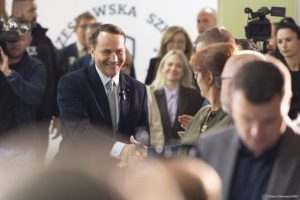 Podkarpacie zyska na odbudowie Ukrainy. Sikorski w Przemyślu : wymiana handlowa już jest większa