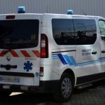 Ukrainiec przywłaszczył sobie karetkę i próbował wyjechać nią z Polski